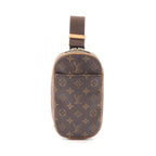 Louis Vuitton Waist Bag Pochette Gange Canvas Leather