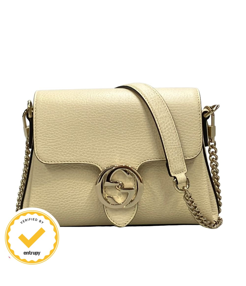 Gucci Chain Shoulder Bag Crossbody Interlocking