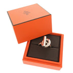 Hermes Echappe Size 56 Silver 925 Ring 1881 — view 3