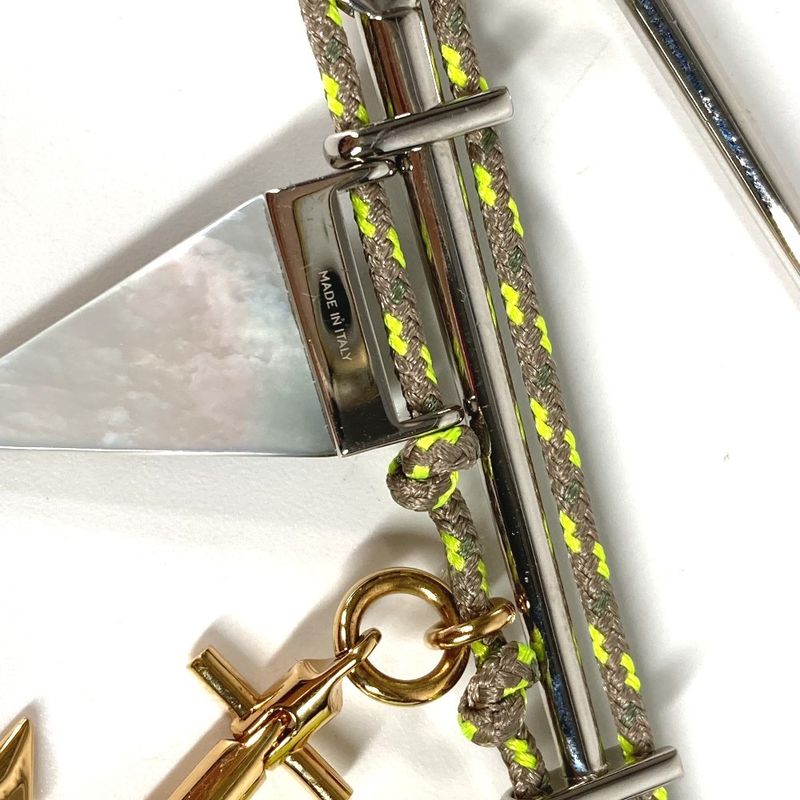 Louis Vuitton Brooch Rope Logo Metal Silver — view 9