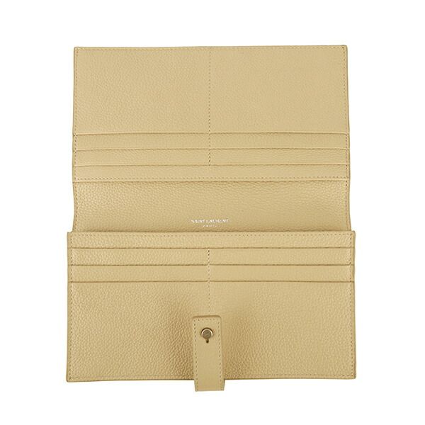 Saint Laurent Long Wallet Nude Powder — view 4