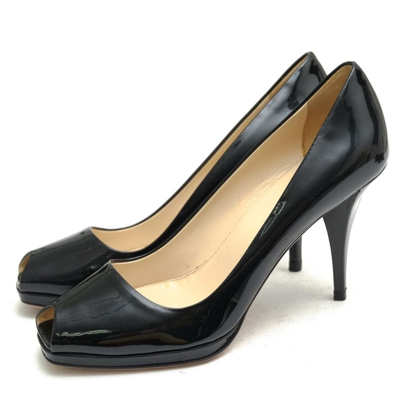 Prada Pumps Shoes Women Patent Leather Enamel