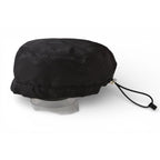Prada Hat Beret Re-Nylon Triangle Logo Black — view 3