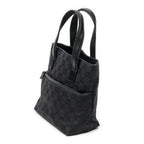 Gucci Mini Front Pocket Tote Black GG Canvas — view 2