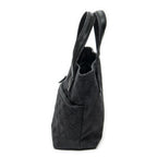 Gucci Mini Front Pocket Tote Black GG Canvas — view 3