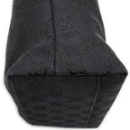 Gucci Mini Front Pocket Tote Black GG Canvas — view 8