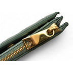 Bottega Veneta Wallet Fold Mini Intrecciato Mint — view 5