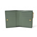 Bottega Veneta Wallet Fold Mini Intrecciato Mint — view 8