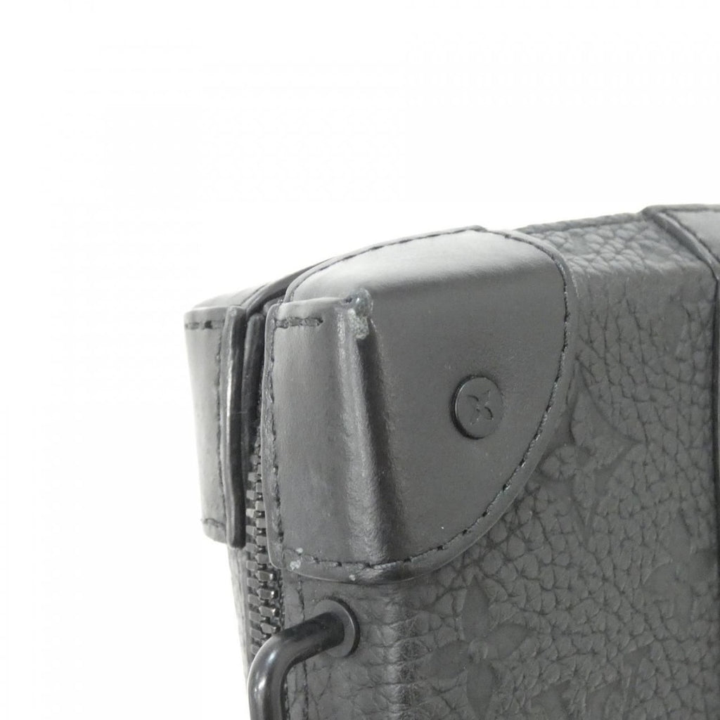 Louis Vuitton Taurillon Monogram Soft Trunk Wallet Shoulder Bag — view 5