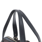 Gucci Diamante Satchel Leather Canvas Tote Shoulder — view 2