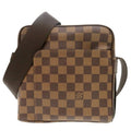 Louis Vuitton Olaf PM Damier Canvas Ebene Shoulder Bag 1227