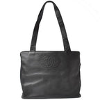 Chanel Tote A4 Lamb Leather Black