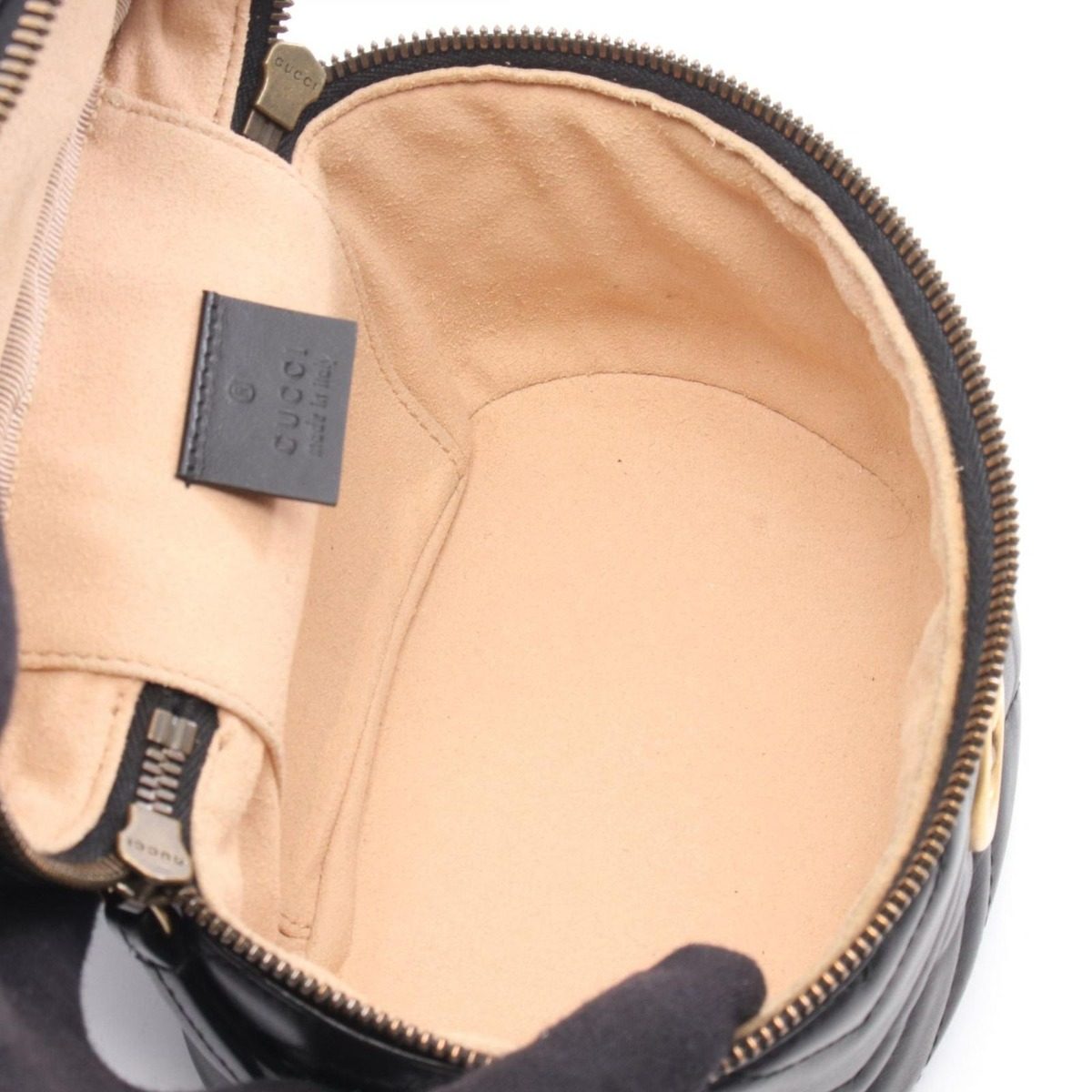 Gucci Backpack GG Marmont Mini Black Leather — view 3