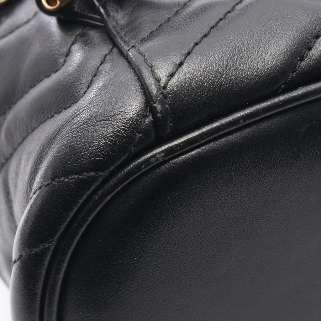 Gucci Backpack GG Marmont Mini Black Leather — view 7