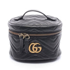 Gucci Backpack GG Marmont Mini Black Leather
