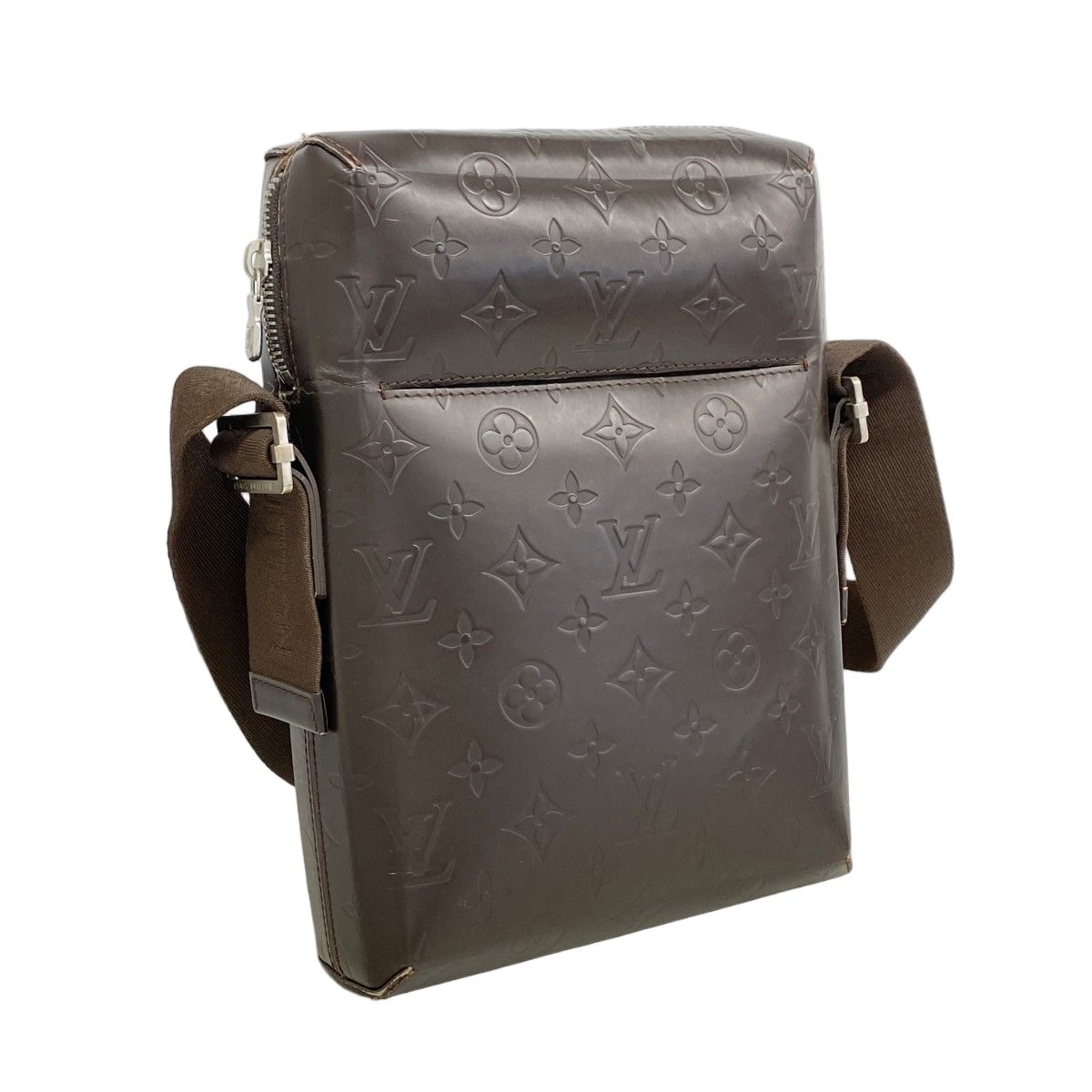 Louis Vuitton Shoulder Bag Monogram Glace Leather Bobi Cafe — view 2