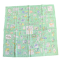 Hermes Carre 70 Scarf Libre Silk Green
