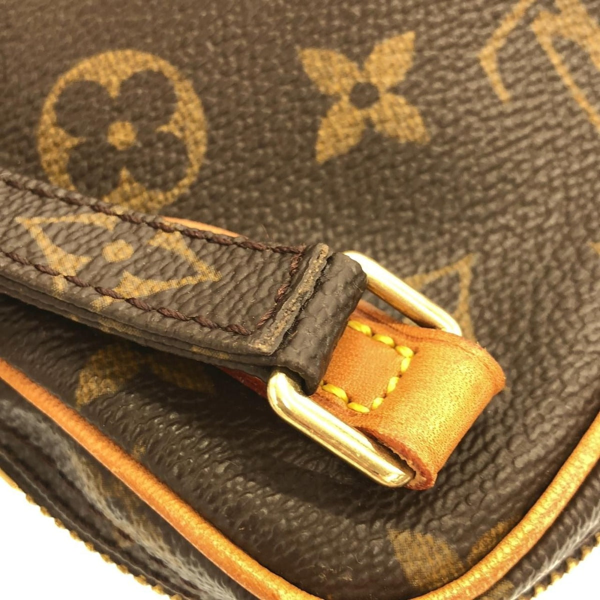 Louis Vuitton Monogram Marly Bandouliere Shoulder Bag Brown Marron — view 5