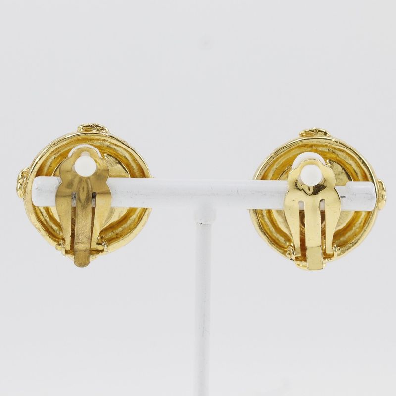 Chanel Gold Plated 20.3 g Earrings — view 4