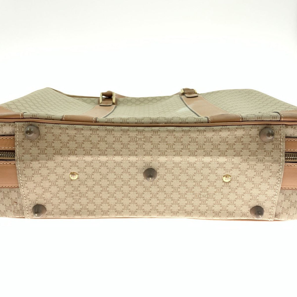 Celine Macadam Travel Bag Suitcase Light Brown — view 4