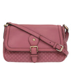 Gucci Ski Micro Guccissima Leather Pink Shoulder Bag