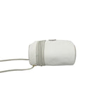 Gucci Vintage Micro GG Logo Leather Mini Shoulder Bag Vanity White — view 5