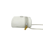 Gucci Vintage Micro GG Logo Leather Mini Shoulder Bag Vanity White — view 6