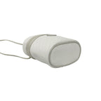 Gucci Vintage Micro GG Logo Leather Mini Shoulder Bag Vanity White — view 7