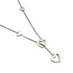 Tiffany & Co Necklace Heart Link Lariat Silver — view 2