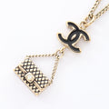 Chanel Necklace Heremark Quilted GP