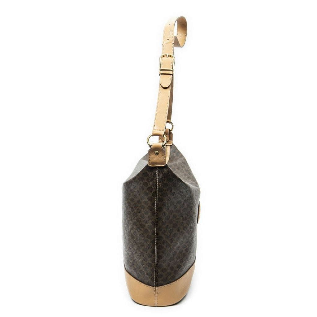Celine Zip Messenger Brown Light Macadam Canvas Brown. — view 4
