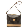 Celine Zip Messenger Brown Light Macadam Canvas Brown.