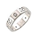 Gucci Icon Ring Diamond 18k WG White Gold 750