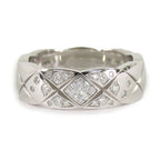 Chanel Coco Crush Medium Ring White Gold 18K Diamond — view 2