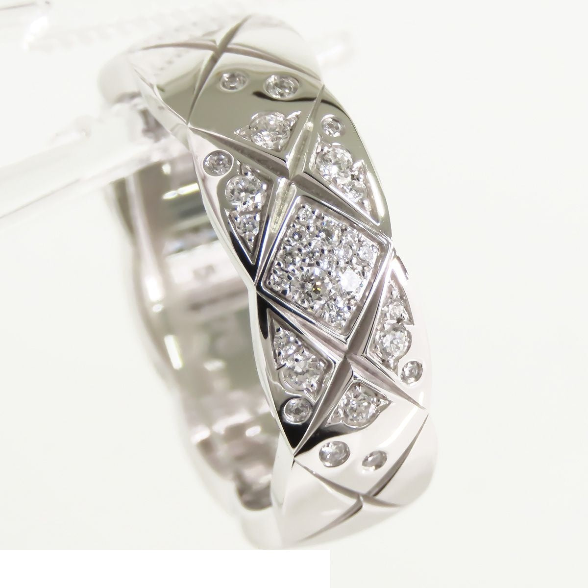 Chanel Coco Crush Medium Ring White Gold 18K Diamond — view 4