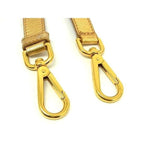 Prada Leather Bag Shoulder Strap Belt Crossbody Gold — view 3