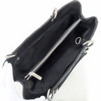 Chanel Grand Shopping Tote GST Shoulder Bag Black Caviar Leather 11 th — view 6