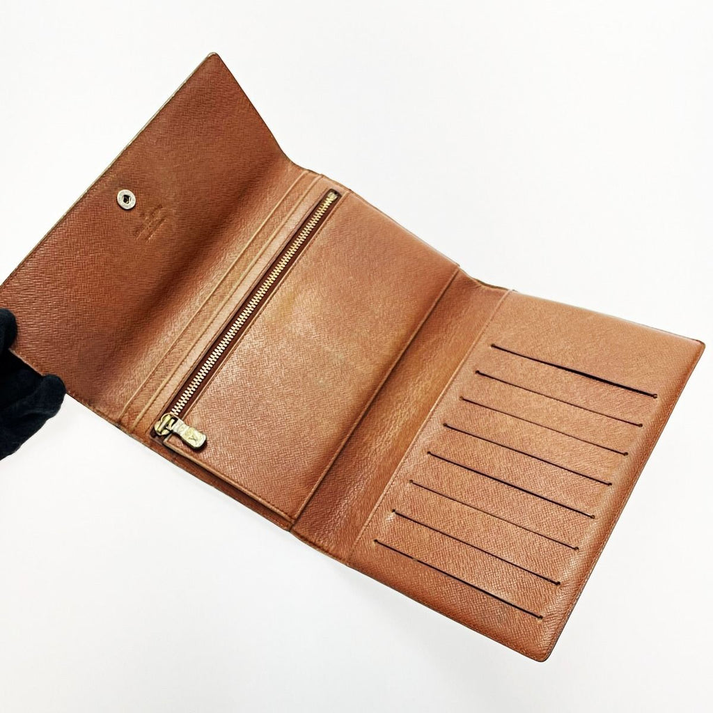 Louis Vuitton Pochette Pass Port Monogram Trifold Wallet — view 3