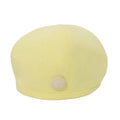 Hermes Gabrielle Beret Linen Silk Hat Cap 57 cm Yellow Handbag
