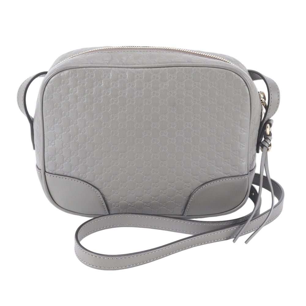 Gucci Guccissima Micro Leather Shoulder Bag Crossbody