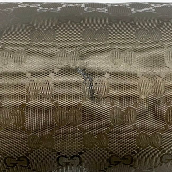 Gucci Shoulder Bag Khaki Green Imprime — view 8