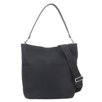 Dior Vertical Hobo 2-Way Tote Shoulder Bag Leather Black