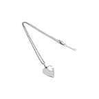 Gucci Necklace G Logo Silver SV 925 Heart