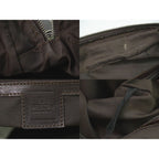 Fendi Zucca 2-Way Business Shoulder Bag Canvas Brown — view 9