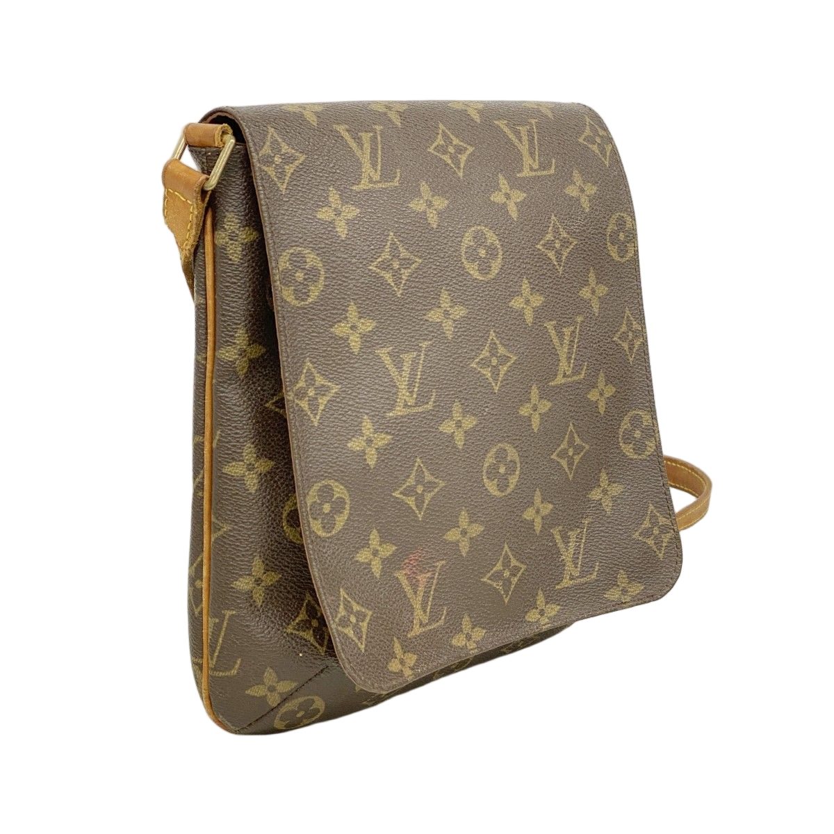 Louis Vuitton Shoulder Bag Monogram Musette Salsa Long Strap Brown — view 2