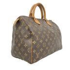 Louis Vuitton Handbag Monogram Speedy 30 Brown — view 2