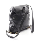 Chanel Backpack Triple CC Logo Black Caviar Leather — view 2