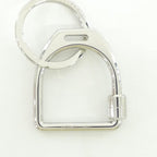Hermes Etrier Key Holder Silver — view 2