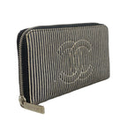 Chanel Wallet Denim Black Silver — view 2