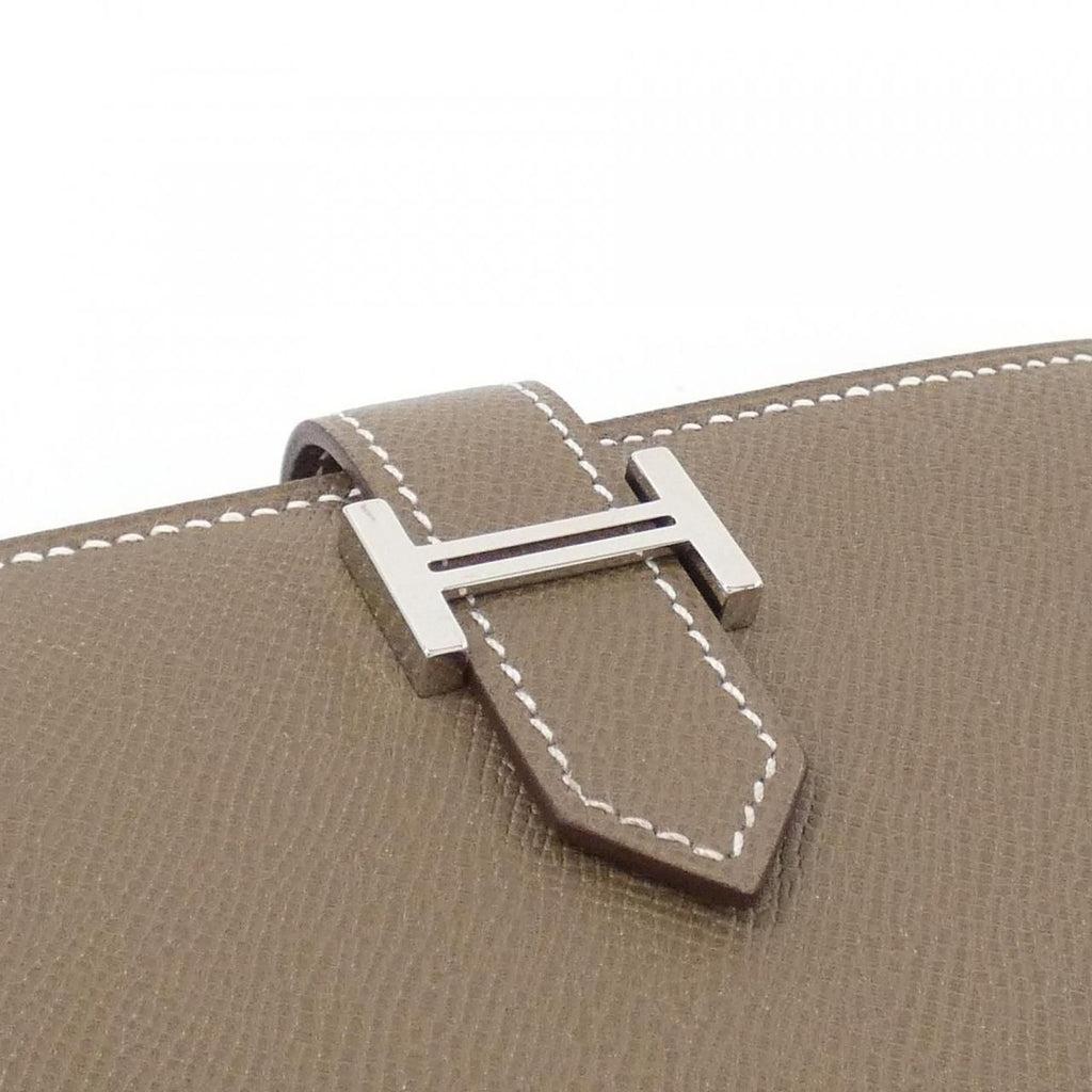 Hermes Bearn Compact Wallet Etoupe — view 3